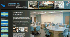 Desktop Screenshot of lab-furniture.com